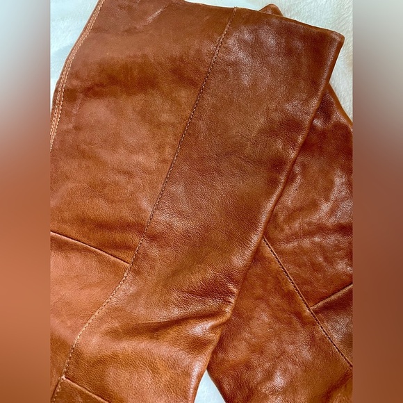 Vagabond Tall Leather Boots Pointed Toe High Heel Brown Size 11 / 41 - Picture 11 of 16